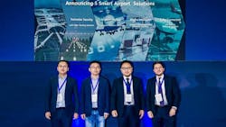 Huawei executives, including Mr. Dong Fangshuo, Vice President of Huawei's Smart Transportation BU, Mr. Yang Guojie, Director of Transportation Industry Solution Domain from Huawei's Data Communication Product Line, Eric Liu, Chief Engineer of Huawei Optical Network Business, and Dr. Rachad Nassar, Director of Global Business & Strategic Partners of Huawei's Smart Transportation BU attended the launch event. Huawei executives, including Mr. Dong Fangshuo, Vice President of Huawei's Smart Transportation BU, Mr. Yang Guojie, Director of Transportation Industry Solution Domain from Huawei's Data Communication Product Line, Eric Liu, Chief Engineer of Huawei Optical Network Business, and Dr. Rachad Nassar, Director of Global Business & Strategic Partners of Huawei's Smart Transportation BU attended the launch event.