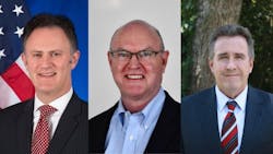 (L-R): Nathan Sales, Jay Humphlett, John Mulligan (L-R): Nathan Sales, Jay Humphlett, John Mulligan