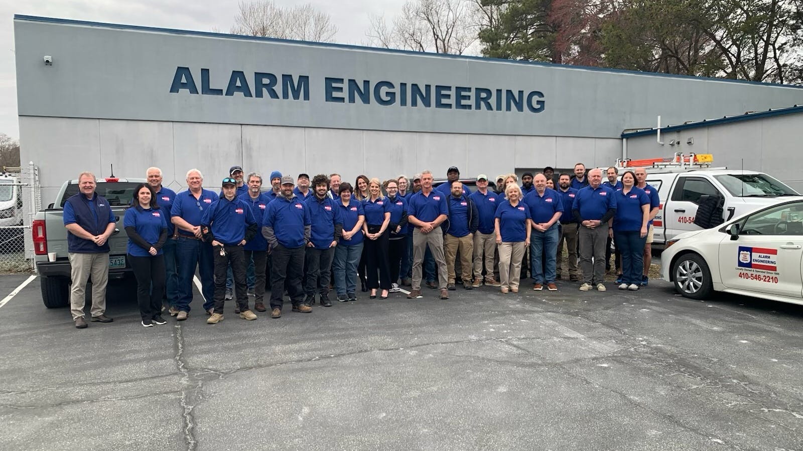 The Alarm Engineering team&mdash;servicing Maryland, Delaware, and Virginia