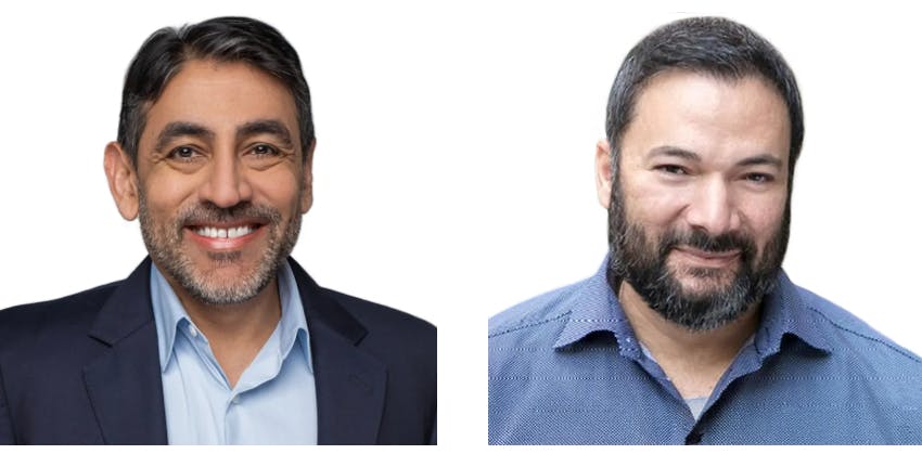 Omar Khan, left, and Fawad Ahmad