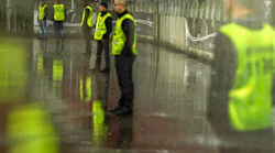 Security guards, supported by advanced screening and other technologies, are essential to maintaining safety and efficiency at event entrances.