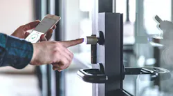 The Nexkey Core is a wireless, retrofit-ready access control solution designed to fit standard cylindrical lock preps, offering seamless mobile credential management without the need for wiring or external readers.