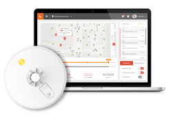 AmberBox Gunshot Detection uses three factors to determine whether a gun has been fired: Percussion, by detecting the two distinct audio signatures produced by a gunshot (muzzle blast and bullet shockwave); infrared by sensing the muzzle flash; and machine learning analysis to compare sounds detected against thousands of gunshot samples. AmberBox Gunshot Detection uses three factors to determine whether a gun has been fired: Percussion, by detecting the two distinct audio signatures produced by a gunshot (muzzle blast and bullet shockwave); infrared by sensing the muzzle flash; and machine learning analysis to compare sounds detected against thousands of gunshot samples.