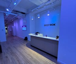 Integrated mood lighting enhances the BODYROK studio experience, creating an energizing atmosphere that aligns with each workout phase while reinforcing the brand’s modern identity. Integrated mood lighting enhances the BODYROK studio experience, creating an energizing atmosphere that aligns with each workout phase while reinforcing the brand’s modern identity.