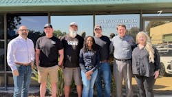 Team members from Christopherson Fire Protection gather in front of the company’s Chino, Calif., headquarters following its acquisition by RapidFire Safety & Security. Team members from Christopherson Fire Protection gather in front of the company’s Chino, Calif., headquarters following its acquisition by RapidFire Safety & Security.