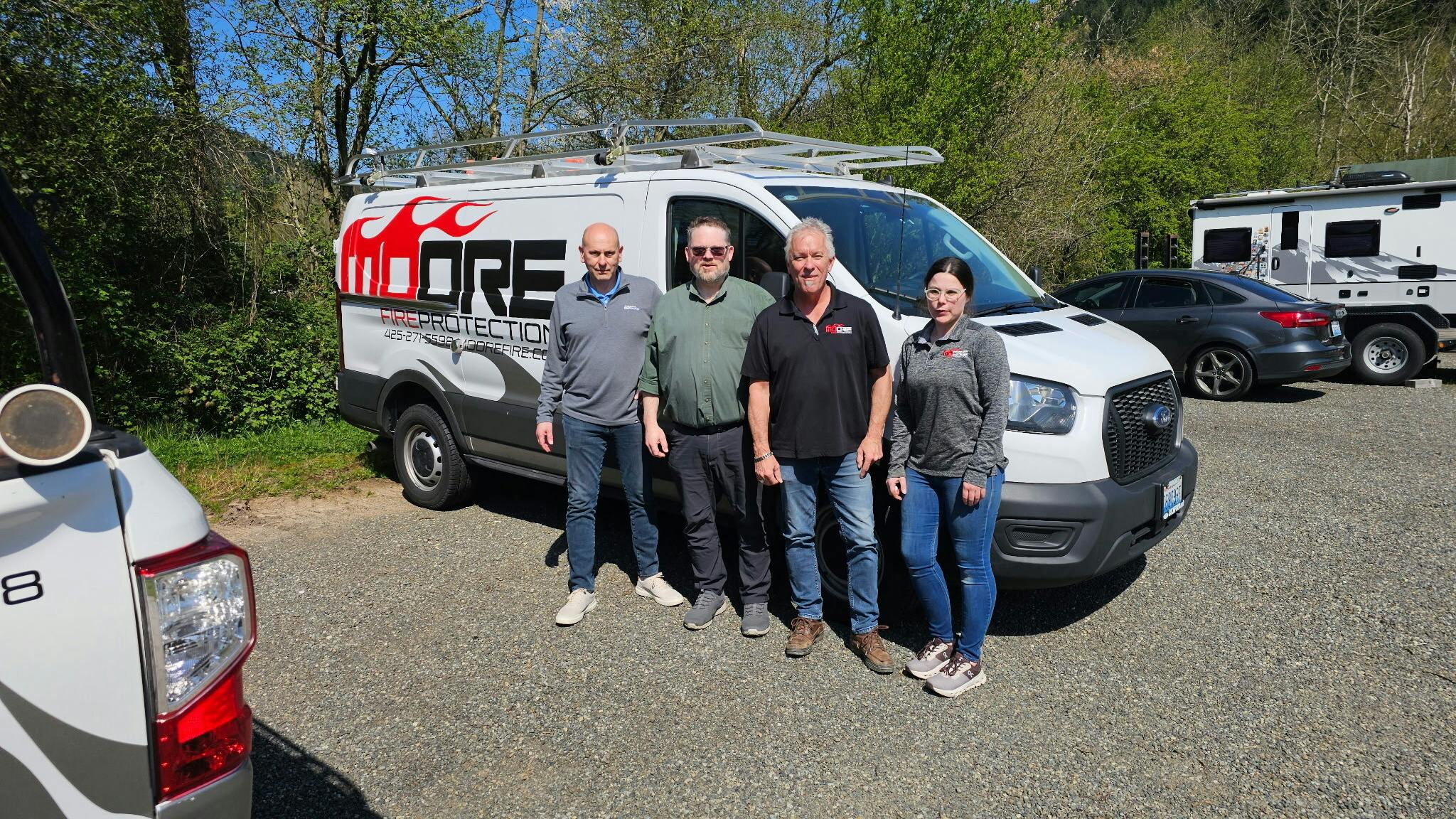 The Moore Fire leadership team