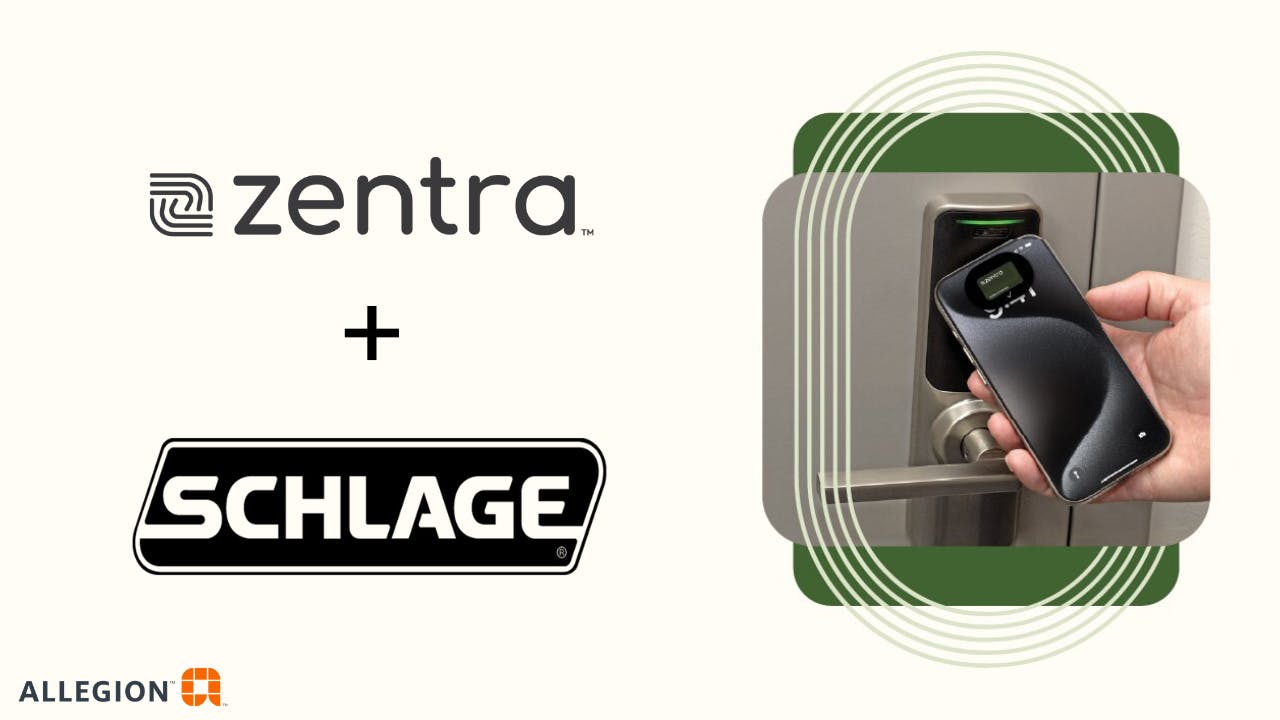 Zentra completes integration with Schlage XE360 Series