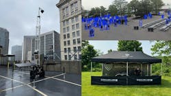 Skylark Labs' Scout AI Tower deployed for real-time surveillance at the Indianapolis 500 and Indiana Memorial Day Parade, delivering adaptive crowd monitoring and advanced threat detection capabilities. Skylark Labs' Scout AI Tower deployed for real-time surveillance at the Indianapolis 500 and Indiana Memorial Day Parade, delivering adaptive crowd monitoring and advanced threat detection capabilities.