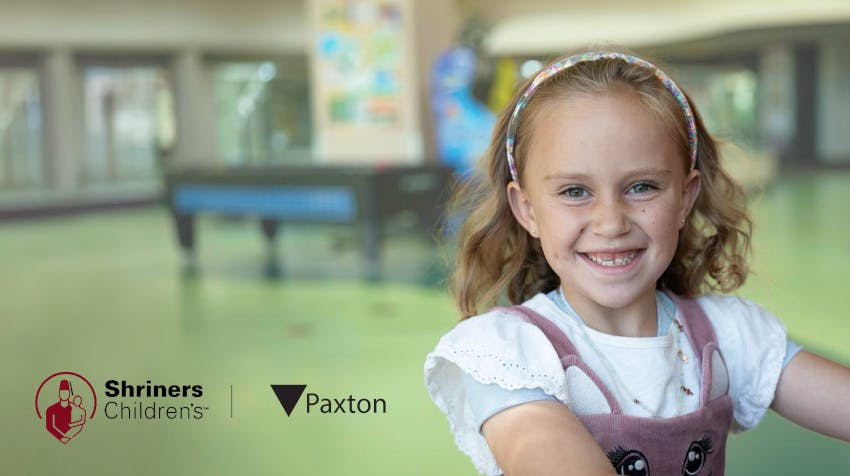 Paxton employees are rallying behind Shriners Children&rsquo;s Greenville with yearlong fundraising efforts to support pediatric orthopedic care and mobility solutions for children in need.