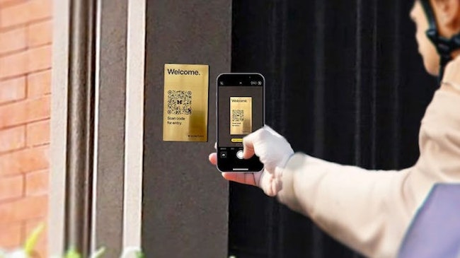 686d60ef3f342642045c928f Butterflymx Qr Code Intercom Close Up