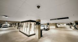 A surveillance camera monitors vehicle activity in a Mall of America parking garage, part of an expanded AI-powered analytics system enhancing safety and operational efficiency. A surveillance camera monitors vehicle activity in a Mall of America parking garage, part of an expanded AI-powered analytics system enhancing safety and operational efficiency.