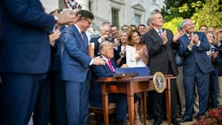 President Donald Trump signed the One Big Beautiful Bill Act (OBBBA) on the South Lawn of the White House during a 4th of July picnic. President Donald Trump signed the One Big Beautiful Bill Act (OBBBA) on the South Lawn of the White House during a 4th of July picnic.