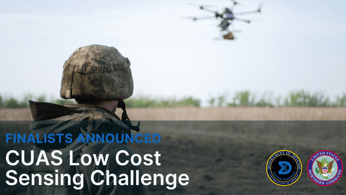 DIU, USNORTHCOM, U.S. Army announce Finalists for C-UAS Low-Cost Sensing Challenge