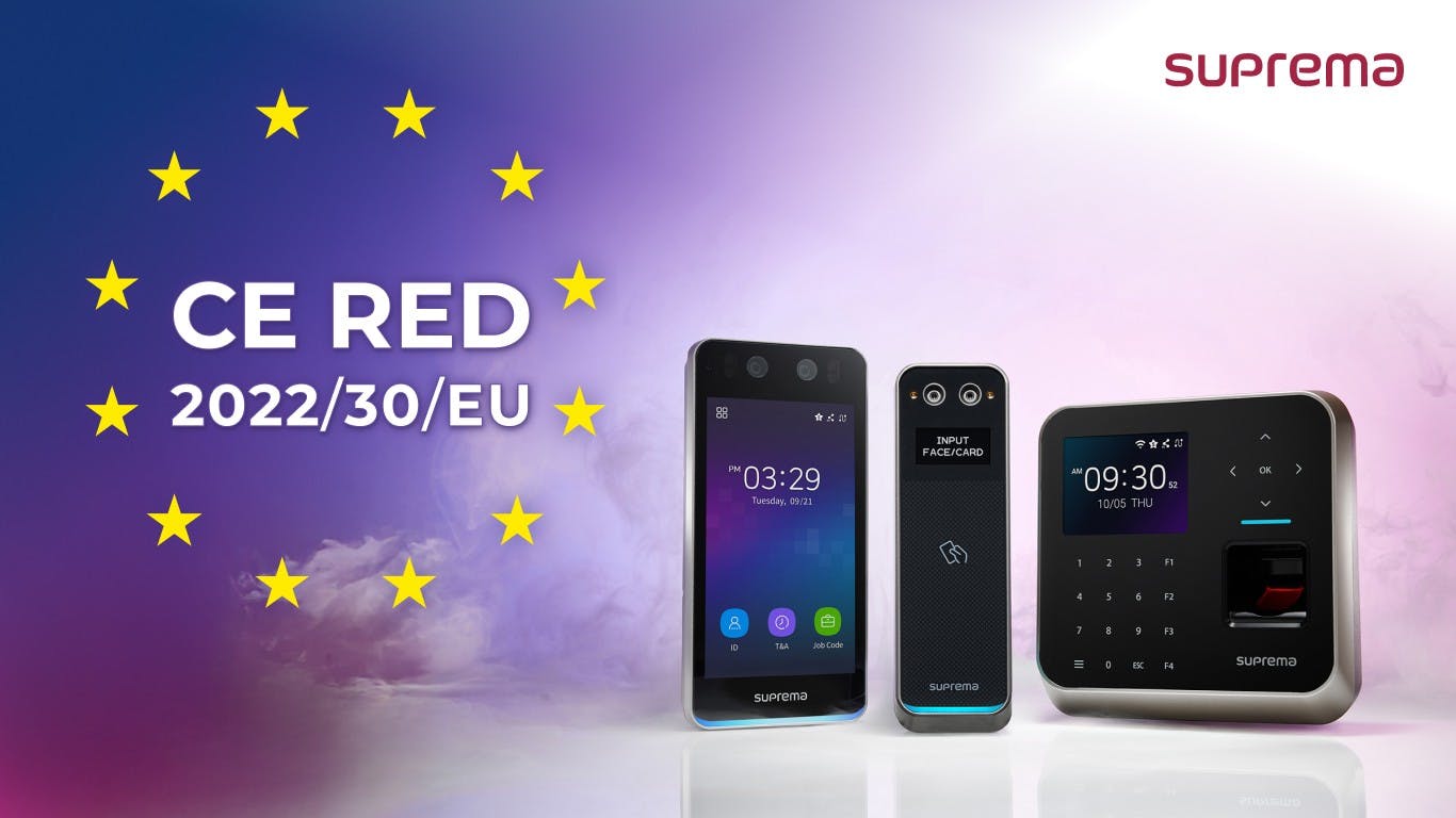 Suprema Earns CE RED Cybersecurity Certification