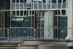 Aland Etienne, the security guard murdered in a mass shooting in the lobby of a Park Ave. skyscraper, spent the final moments of his life trying to save others, NYPD officials revealed Wednesday. Aland Etienne, the security guard murdered in a mass shooting in the lobby of a Park Ave. skyscraper, spent the final moments of his life trying to save others, NYPD officials revealed Wednesday.