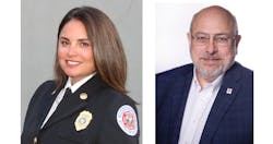 Oregon State Fire Marshal Mariana Ruiz-Temple and Michael Snyder were elected to serve on the NFPA Board of Directors following the association’s 2025 Annual Meeting. Oregon State Fire Marshal Mariana Ruiz-Temple and Michael Snyder were elected to serve on the NFPA Board of Directors following the association’s 2025 Annual Meeting.