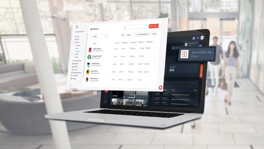 Brivo and Envoy Partner to Launch Integrated Visitor Management in Brivo Security Suite