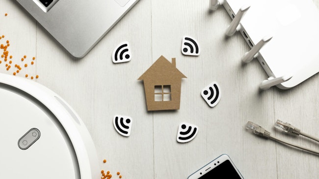 68a5e482253b863aa0fbe17f Topviewwifirouterwithhousefigurinewirelesscontroll