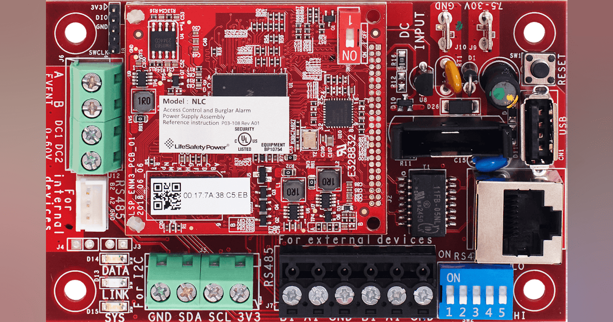 NetLink Connect NLC Network Connectivity Module from LifeSafety Power ...