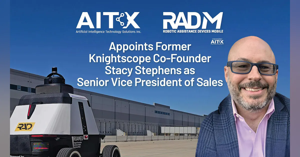 AITX’s RAD-M Taps Former Knightscope Co-Founder Stacy Stephens as New ...