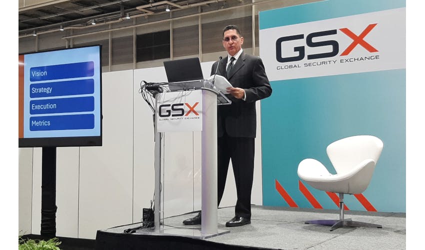 Ken Carrasco speaks at GSX 2025 in New Orleans, sharing practical frameworks to help solo security leaders align strategy, execution, and communication within their organizations.