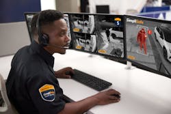 A SimpliSafe live monitoring agent provides real-time visual verification and voice intervention to help deter intrusions before they occur. A SimpliSafe live monitoring agent provides real-time visual verification and voice intervention to help deter intrusions before they occur.