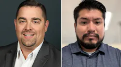 Elloitt Gabriel of Preferred Technologies (left) and Victor DesPlas of DH Pace.