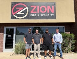 Pye-Barker and Zion Fire & Security Team Members Pye-Barker and Zion Fire & Security Team Members