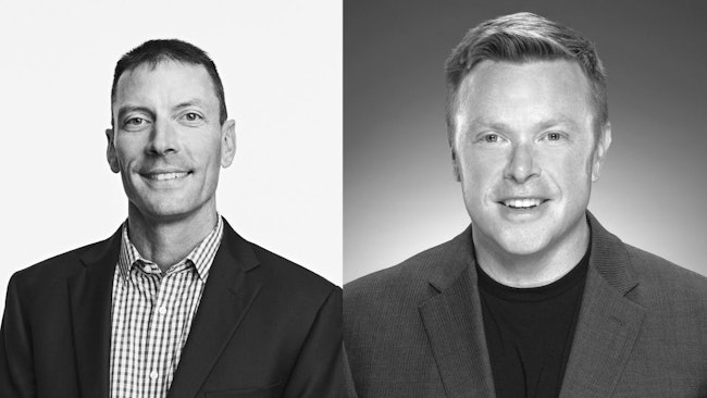 Garland Williams, CEO, Brooks Safety Solutions (L); Sean Kramer, President, Brooks Safety Solutions (R)