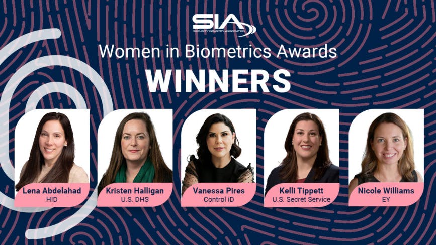 Security Industry Association Announces 2025 SIA Women in Biometrics Awards Winners