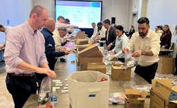 During its 2025 Annual Leadership Meeting, Everon leaders came together to pack hygiene kits for donation to the Community Partners of Dallas. During its 2025 Annual Leadership Meeting, Everon leaders came together to pack hygiene kits for donation to the Community Partners of Dallas.