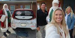 KMT Systems team members served Thanksgiving dinner to the children at A Friend’s House in McDonough, Ga., and Santa made an appearance. KMT Systems team members served Thanksgiving dinner to the children at A Friend’s House in McDonough, Ga., and Santa made an appearance.