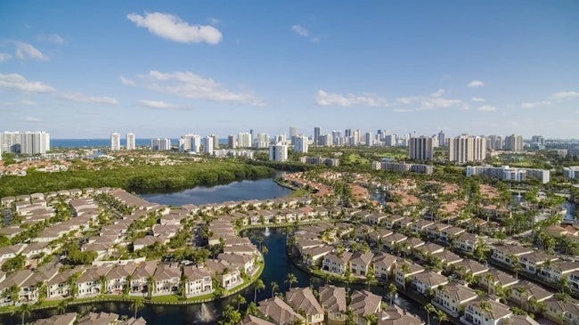 A multifamily housing community in Florida. New state legislation encourages property owners and operators to adopt CPTED-based safety measures that can reduce liability and enhance resident security.