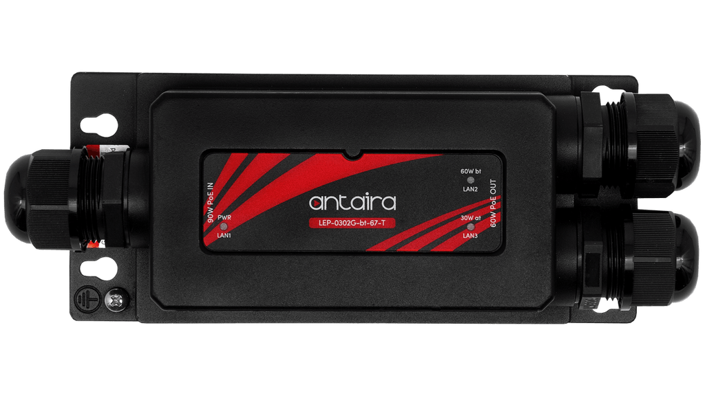 Antaira LEP-0302G-bt-67-T Gigabit Ethernet Extender