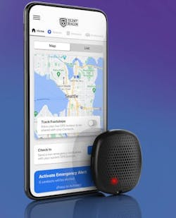 The wearable alert system used by Mental Health Cooperative includes a mobile app that supports location sharing and silent activation features. The wearable alert system used by Mental Health Cooperative includes a mobile app that supports location sharing and silent activation features.