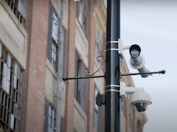 A network of Axis Communications cameras mounted on a city streetscape supports Hartford Police Department’s expanding real-time surveillance and public safety initiatives. A network of Axis Communications cameras mounted on a city streetscape supports Hartford Police Department’s expanding real-time surveillance and public safety initiatives.