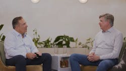 Read Hayes, right, executive director of the Loss Prevention Research Council, speaks with Michael Evanoff during a recent episode of Verkada’s 'Vantage Points' podcast. Read Hayes, right, executive director of the Loss Prevention Research Council, speaks with Michael Evanoff during a recent episode of Verkada’s 'Vantage Points' podcast.