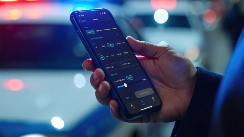 Cloudrunner Mobile enables users to search vehicle data, manage hotlists, and receive push notifications directly from their mobile device.