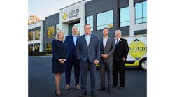LOUD Security Systems President and Owner John Loud, center, is pictured with members of the company’s executive leadership team. LOUD Security Systems President and Owner John Loud, center, is pictured with members of the company’s executive leadership team.