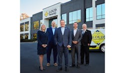 LOUD Security Systems President and Owner John Loud, center, is pictured with members of the company’s executive leadership team. LOUD Security Systems President and Owner John Loud, center, is pictured with members of the company’s executive leadership team.