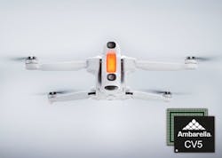 Ambarella’s CVflow AI architecture, now in its third generation across the company’s CV family of SoCs, is designed to deliver computer vision and deep learning performance within the tight power and thermal constraints of airborne systems. The architecture pairs AI acceleration with advanced imaging pipelines, allowing manufacturers to integrate perception and intelligence into compact drone designs. Ambarella’s CVflow AI architecture, now in its third generation across the company’s CV family of SoCs, is designed to deliver computer vision and deep learning performance within the tight power and thermal constraints of airborne systems. The architecture pairs AI acceleration with advanced imaging pipelines, allowing manufacturers to integrate perception and intelligence into compact drone designs.