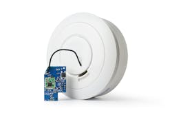 Aeotec earned a milestone with SmokeShield, the first Z-Wave Long Range–certified device available in Europe. Designed to integrate with existing Ei Electronics smoke detectors, SmokeShield extends life-safety communications up to one kilometer without rewiring. Aeotec earned a milestone with SmokeShield, the first Z-Wave Long Range–certified device available in Europe. Designed to integrate with existing Ei Electronics smoke detectors, SmokeShield extends life-safety communications up to one kilometer without rewiring.