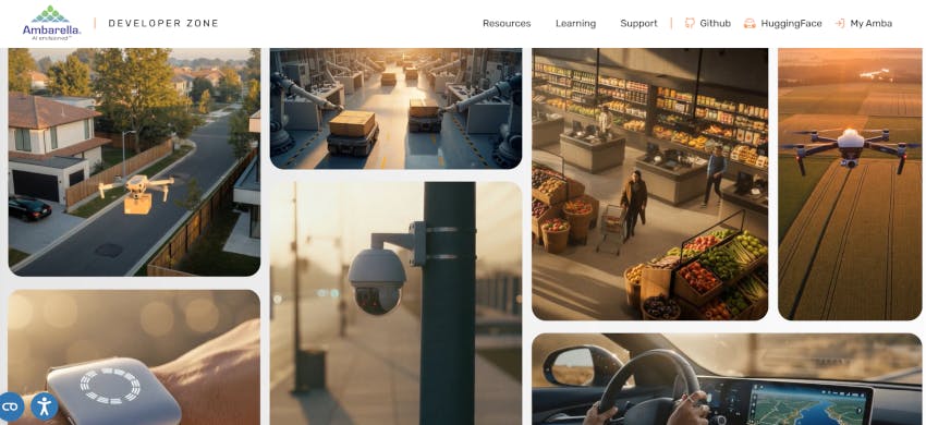 Ambarella announced the launch of its Developer Zone during CES, introducing a centralized platform designed to help ecosystem partners develop, test and deploy edge AI applications more efficiently.