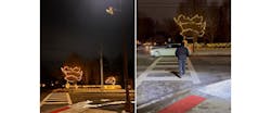 The SecurOS Soffit from ISS was recently deployed at the Brand Road pedestrian crossing in Dublin, Ohio, in response to residents’ safety concerns. The SecurOS Soffit from ISS was recently deployed at the Brand Road pedestrian crossing in Dublin, Ohio, in response to residents’ safety concerns.