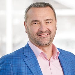 Tony Ball, the CEO of Entrust. Tony Ball, the CEO of Entrust.