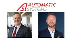 Andrew Saabas, left, has joined Automatic Systems as technical services manager, while Derek Whitis has been named regional sales manager for the Western U.S. Andrew Saabas, left, has joined Automatic Systems as technical services manager, while Derek Whitis has been named regional sales manager for the Western U.S.
