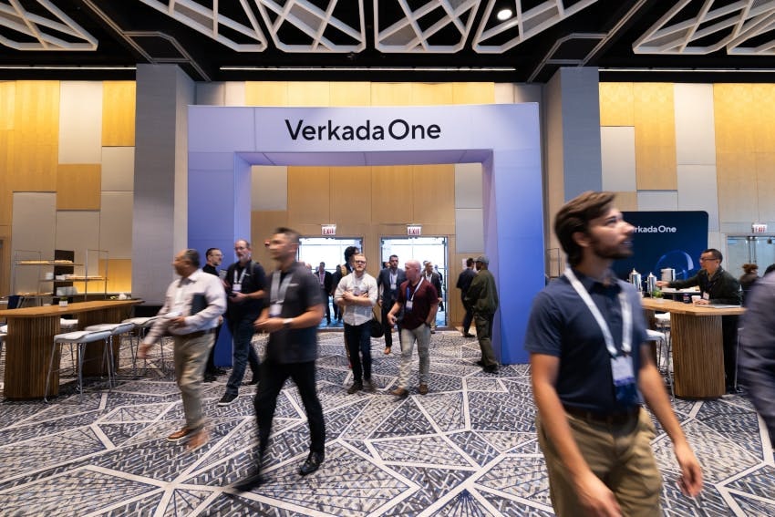 Leaders from several national and regional integration firms were honored for contributions spanning marketing execution, technical deployment and customer engagement within Verkada&rsquo;s partner ecosystem. Above, attendees gather at 2025 VerkadaOne in Chicago, Verkada&rsquo;s annual conference for customers and channel partners.