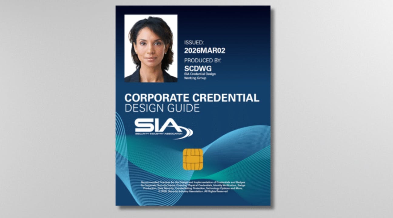 SIA&rsquo;s new Corporate Credential Design Guide outlines best practices to help organizations design more secure, interoperable and user-friendly corporate ID credentials.