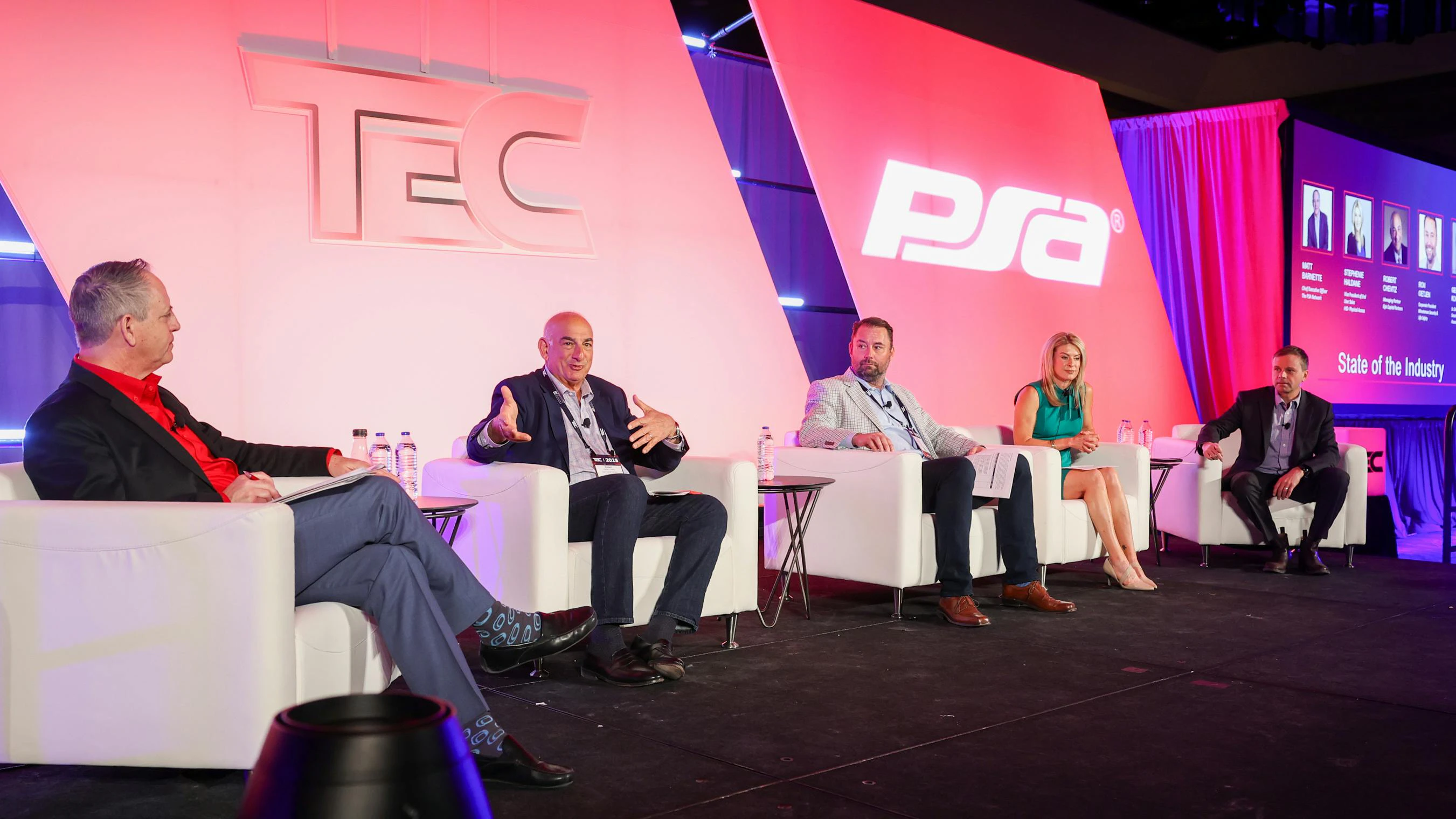 The State of the Industry panel is an annual highlight of the PSA TEC Conference.