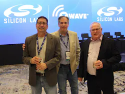 Avi Rosenthal (center), chairman of the Z-Wave Alliance board, at a previous Z-Wave ecosystem gathering. Rosenthal says the technology's established install base gives new Z-Wave products an immediate platform — one that took 15 years to build. Avi Rosenthal (center), chairman of the Z-Wave Alliance board, at a previous Z-Wave ecosystem gathering. Rosenthal says the technology's established install base gives new Z-Wave products an immediate platform — one that took 15 years to build.